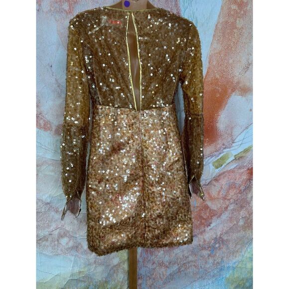 Free People Stars Align Mini Dress - Picture 6 of 7